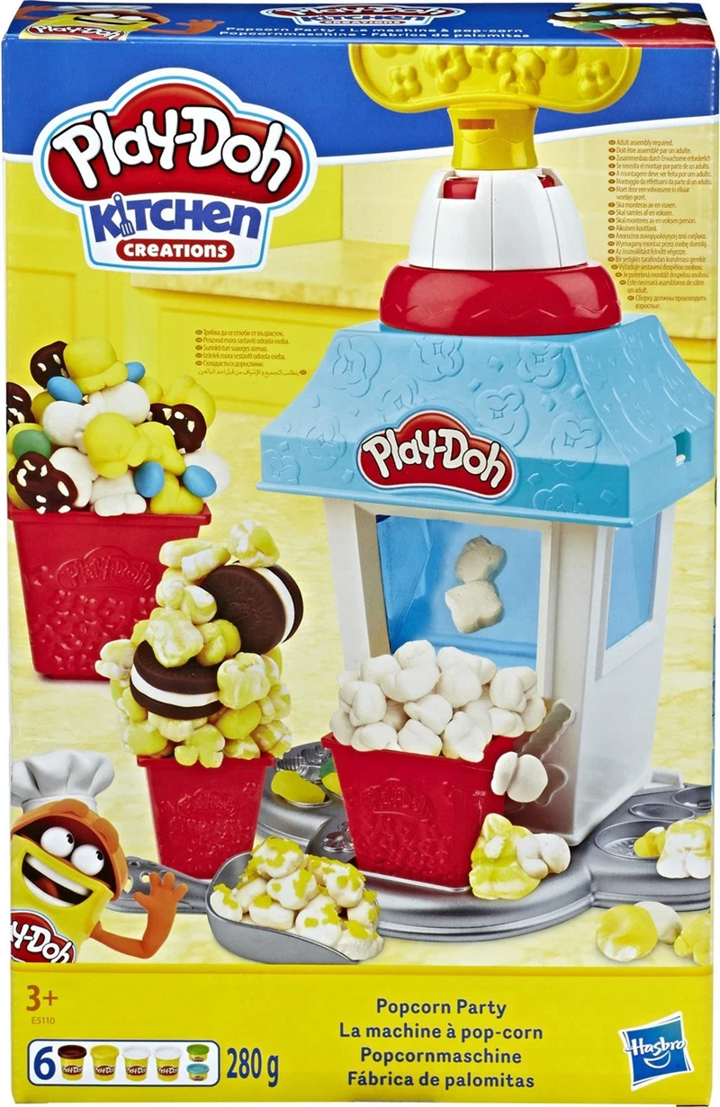 Hasbro E5110 Play-Doh Patlamış Mısır Partisi*3