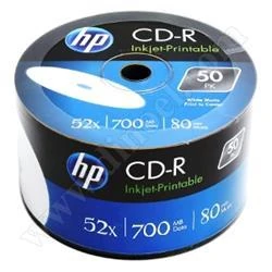 HP CD-R 700MB/80MİN PRİNTABLE 50Lİ SHRİNK CRE00070WIP-3