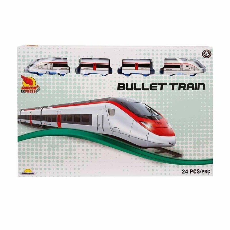 Bullet Tren Seti 24 Parça