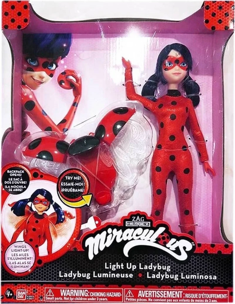 Adore Bmc39970 Bandaı Mıraculous Işıklı Mucize Uğur Böceği