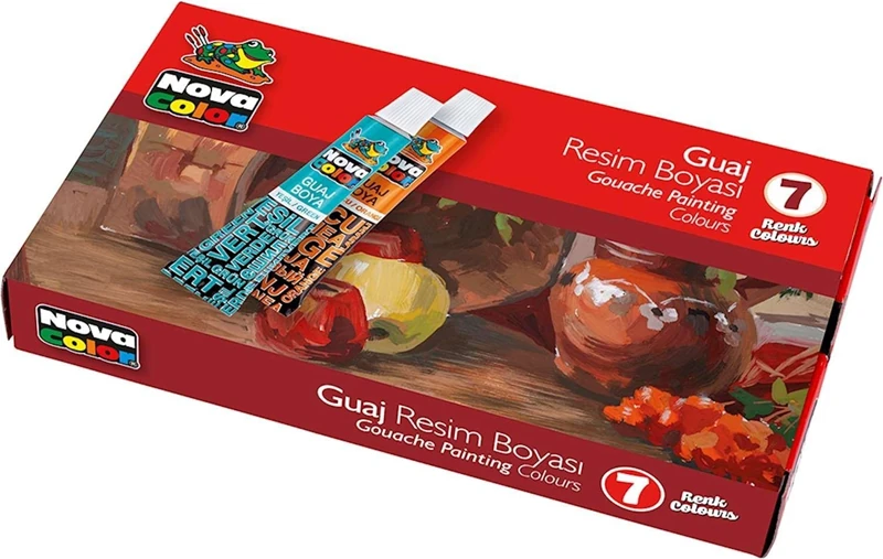 Nova Color Nc-101 Guaj Boya 7Li Tüp