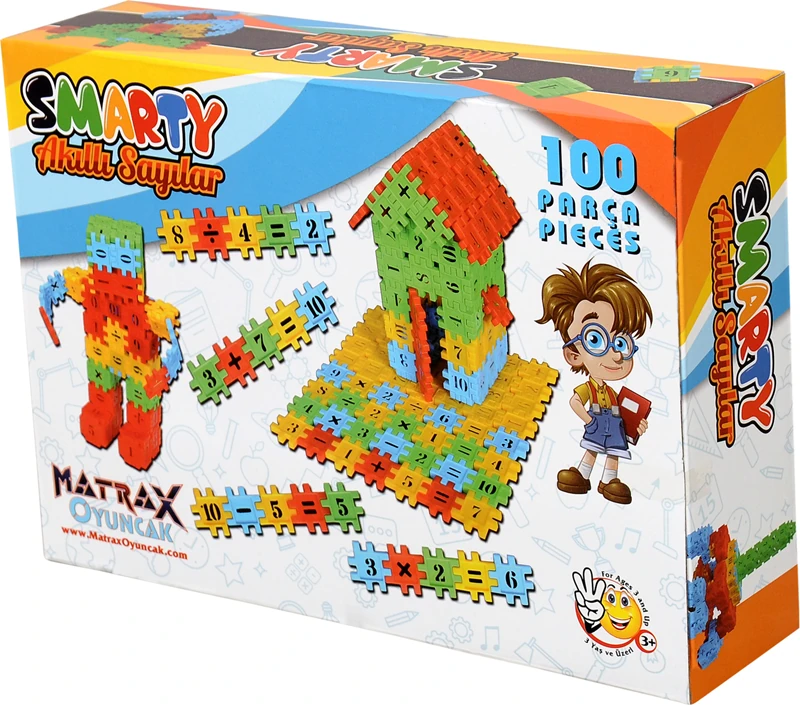 Matrax 100 Parça Smarty Akıllı Sayılar