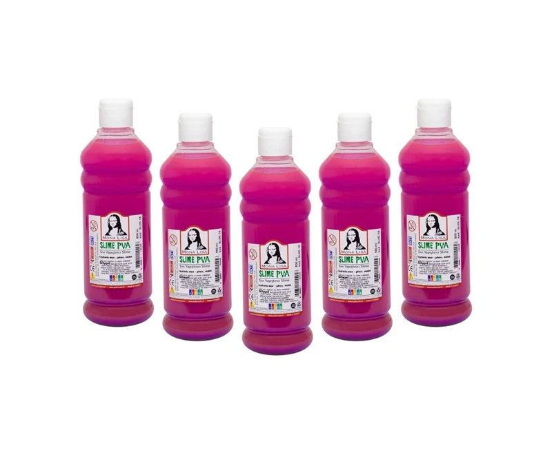 Sıvı Yapıştırıcı Slime Fosforlu Mor 500 ML