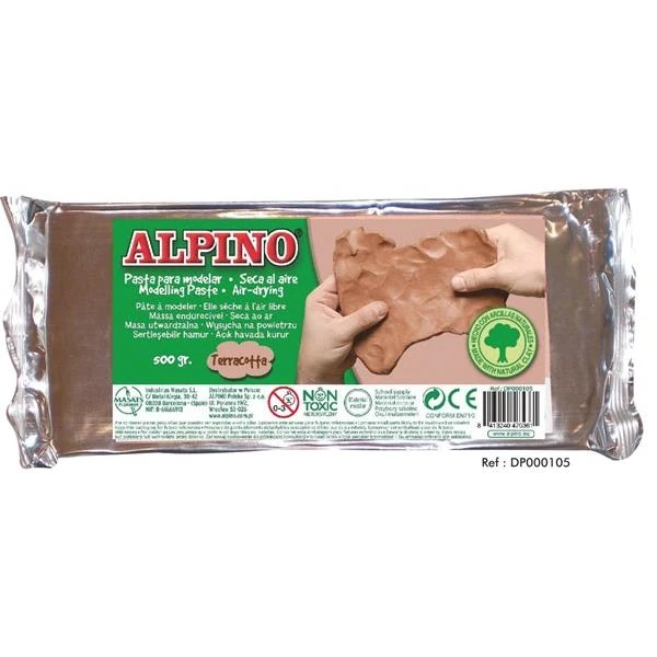 Alpıno Dp-105 Şekillendirme Kili 500 Gr Kahve