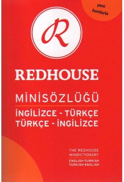 Redhouse Rs-006 Mini İngilizce Sözlük (Turuncu)