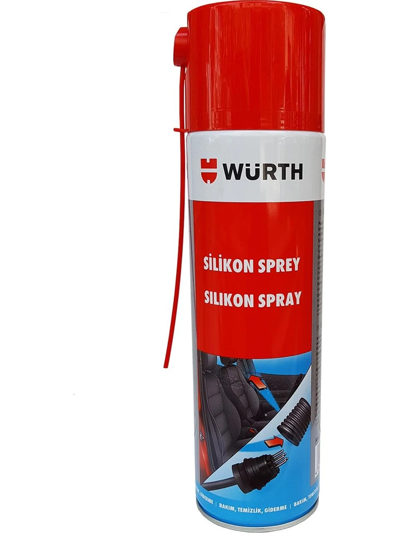 WÜRTH SİLİKON SPREY 500ML 0893221 028 12
