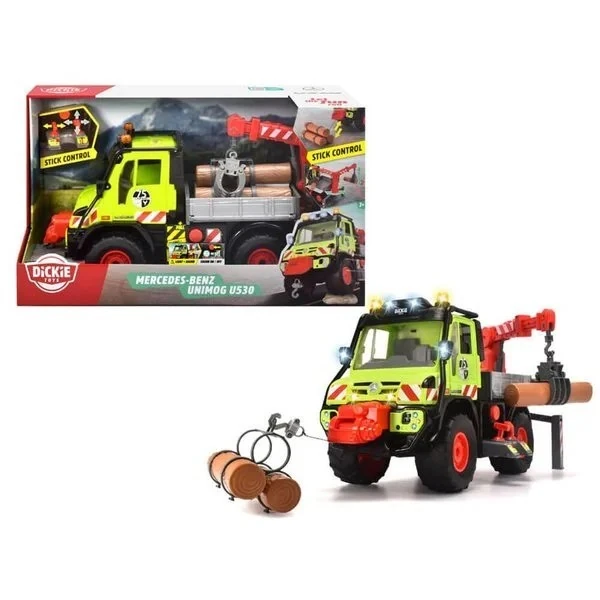 Dickie Toys Unimog U530 Kütük Taşıyıcı Vinç Kollu Kamyon