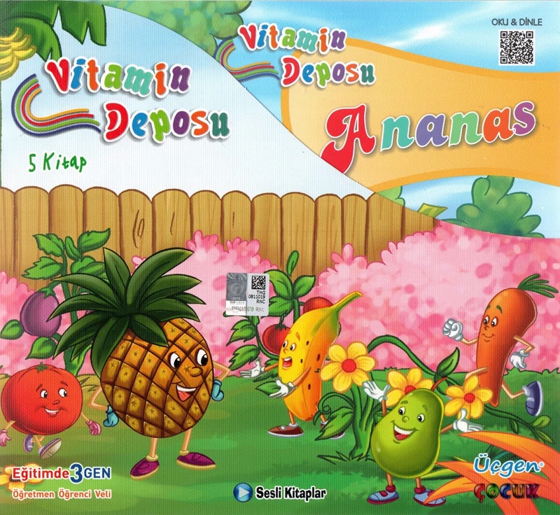 Üçgen Yayınları Vitamin Deposu - Kutulu 5 Kitap