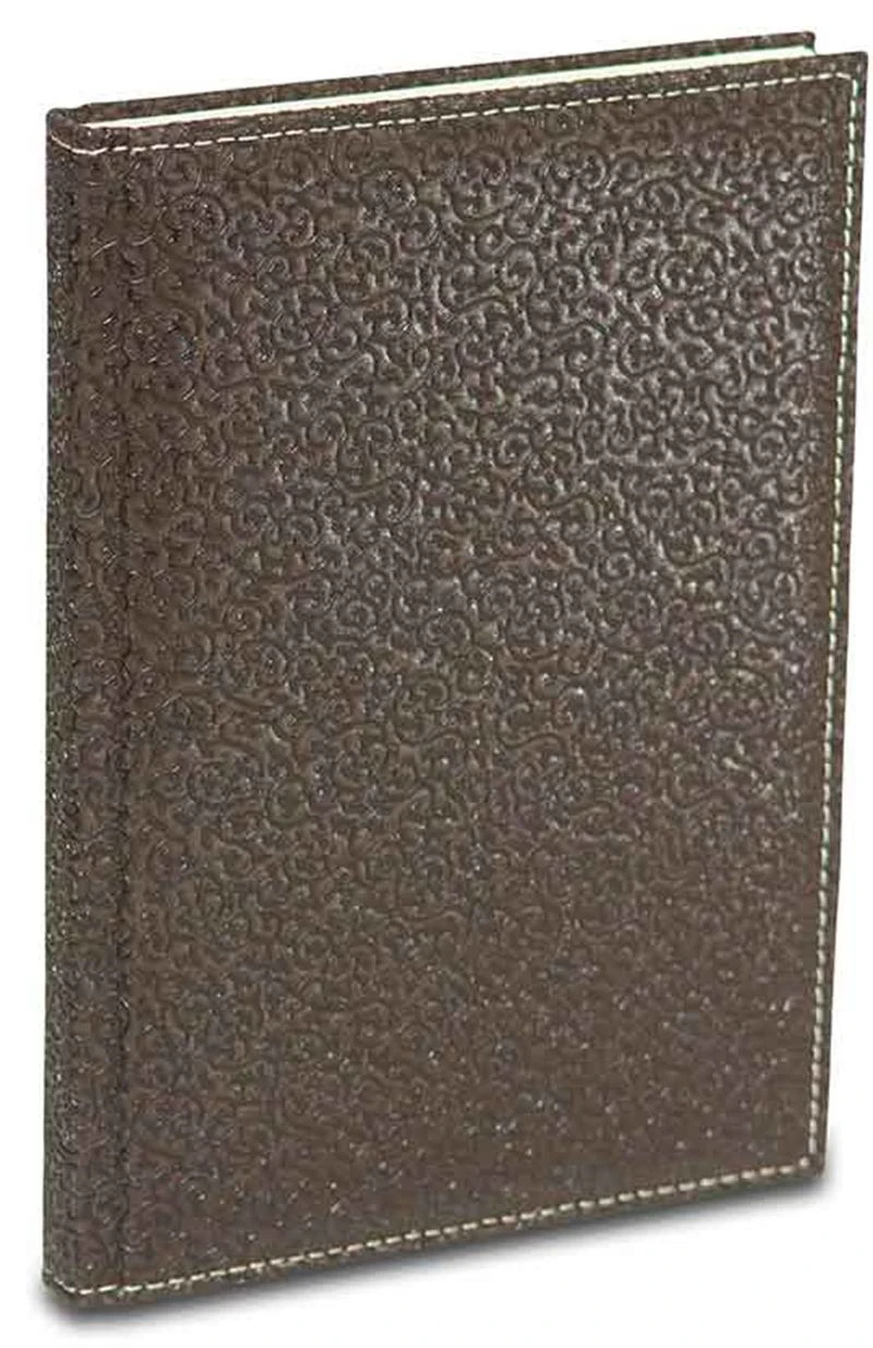 2K Defter 17X24 Suni Deri Modelist Hilton Siyah Çizgili 4910