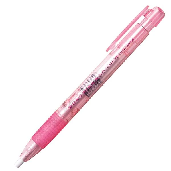 Tombow T-Eh-Ke80 Mono Knock Kalem Silgi Şeffaf Pembe