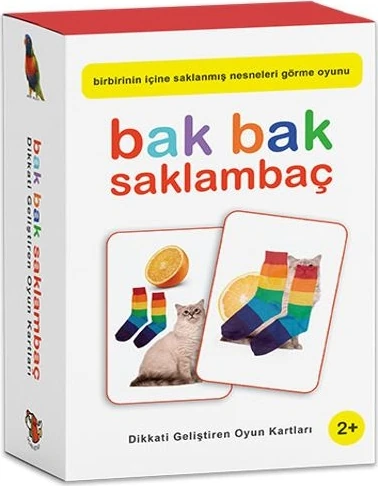Bak Bak Saklambaç Dikkati Geliştiren Oyun Kartları