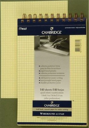 Mead 243890 Cambridge A/5 140Yp Kareli Fildişi