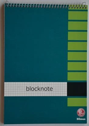 Dilman Bloknot Spiralli Karton Kapak Cep No:3 A6 40 Yp Çizgili 2210