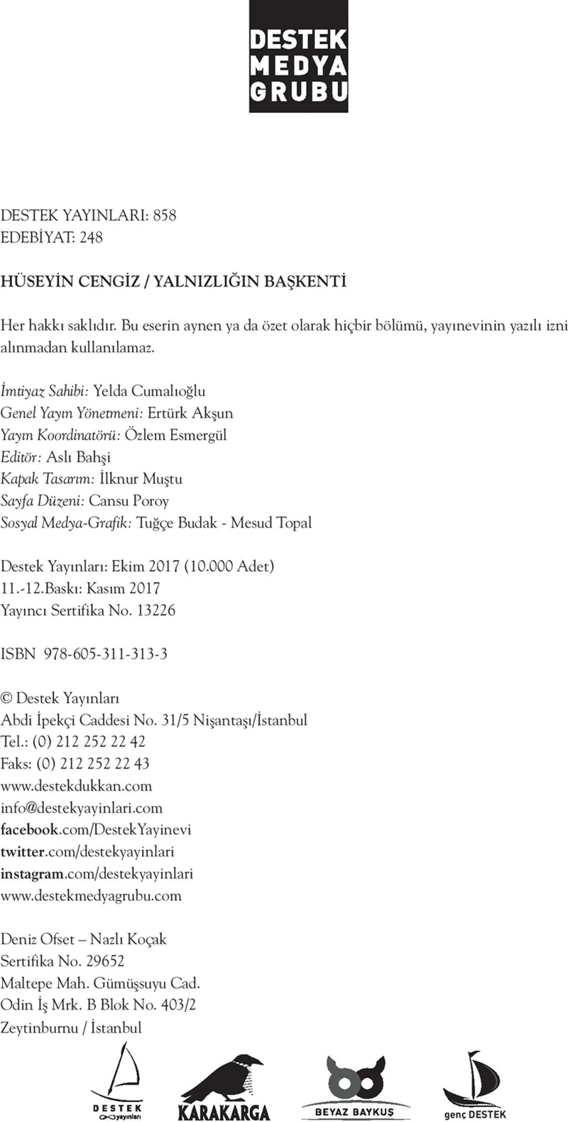 Yalnızlığın Başkenti - Hüseyin Cengiz