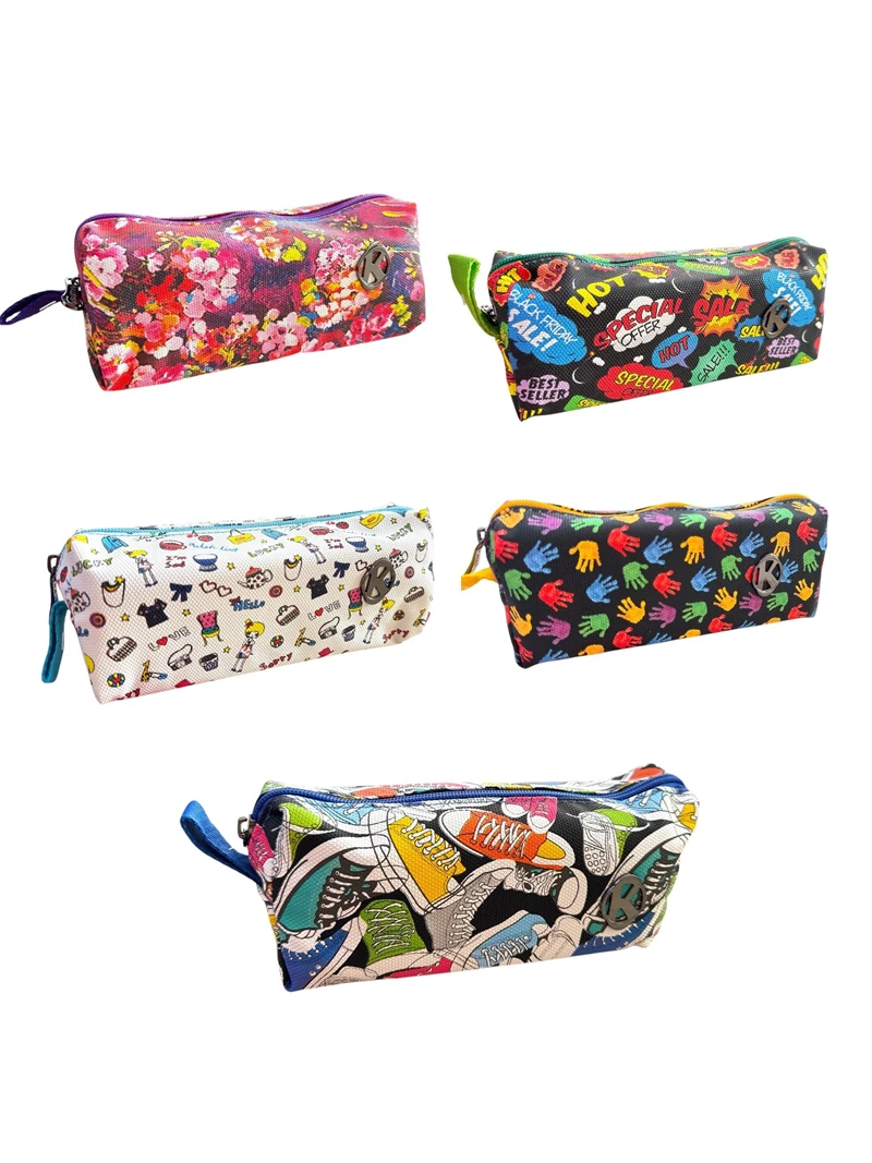 Kalemlig Kl24-11 Garden Middle Tek Bölmeli Suni Deri Kalem Çantası