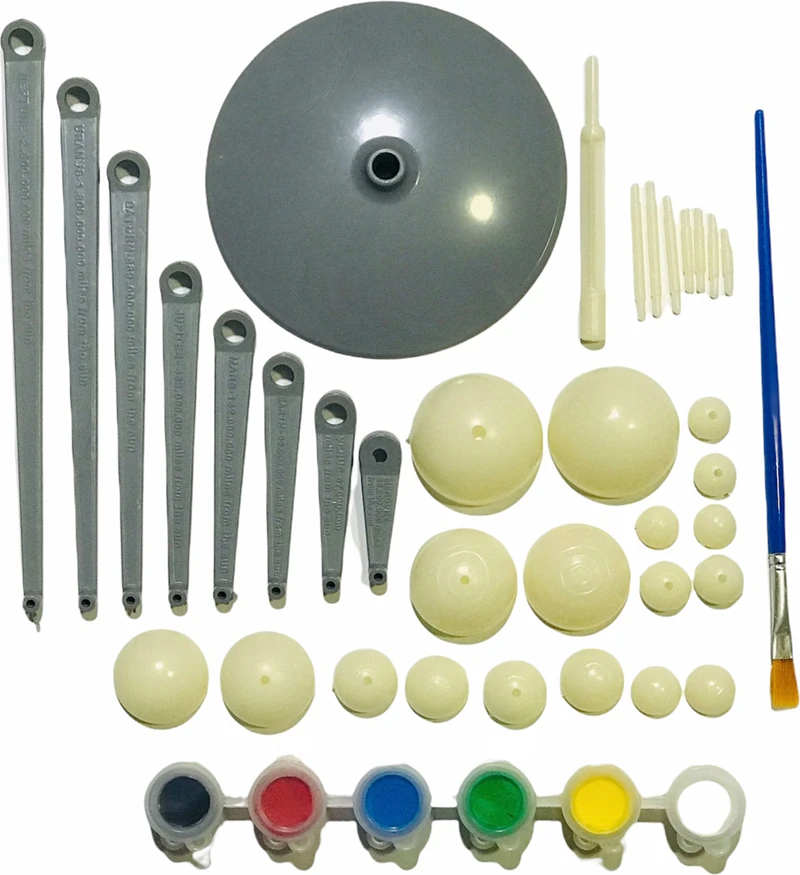 MT Güneş ve Gezegenler Sistemi Maket Yapım Seti Dıy Kendin Yap-Boya