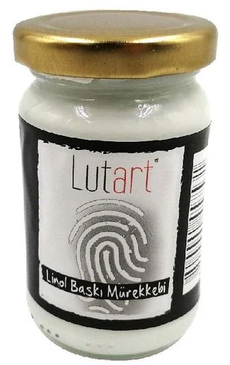 Lutart Linograf Baskı Mürekkebi 100 Ml Beyaz Lmb-0456-100-Byz