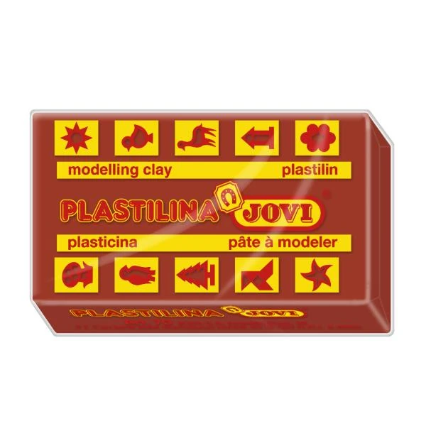 Jovi Oyun Hamuru Plaka 50 GR Kahverengi 70/08