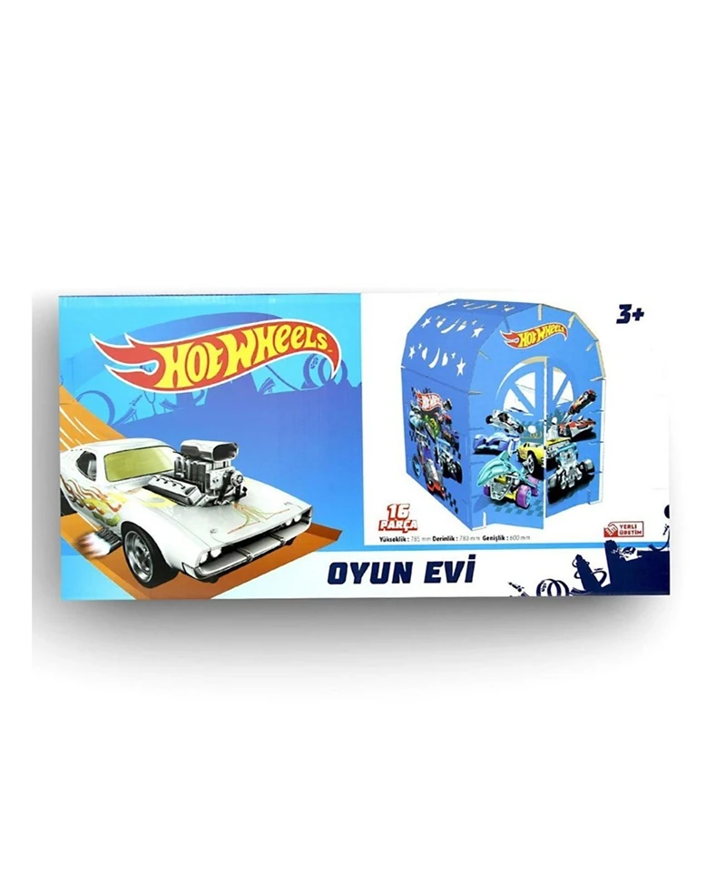 16 Parça Karton Oyun Evi Gvn-bar-hw