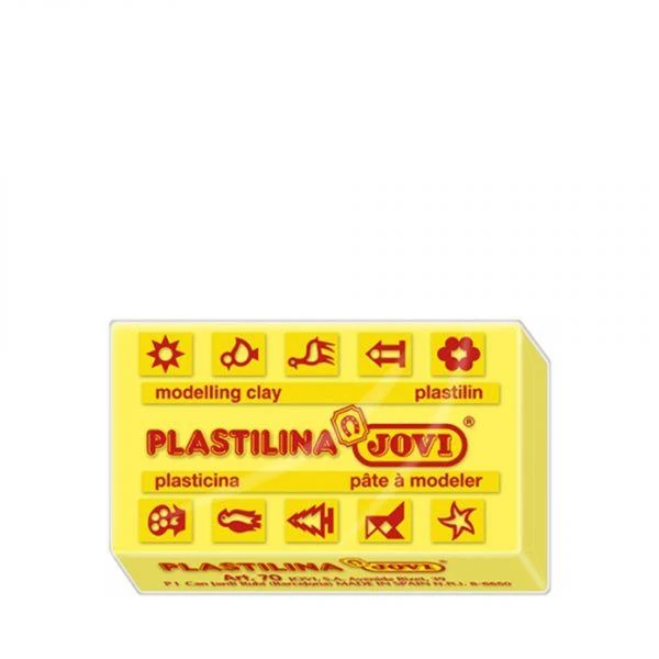 Jovi Oyun Hamuru Plaka 50 GR Sarı 70/10