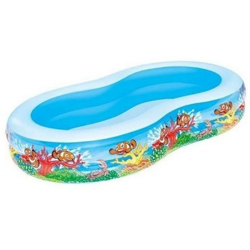 Bestway Desenli Oval Şişme Havuz 262X157cm