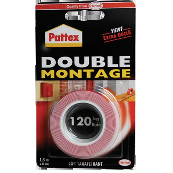 Pattex 1483609 Double Montaj Bandı 12*12