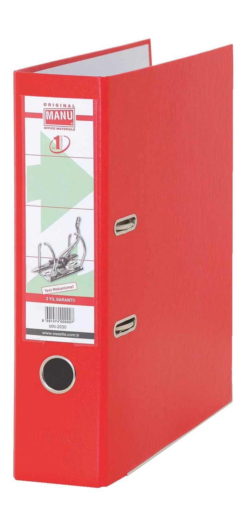 Manu Büro Klasörü Geniş Mn-2030 Kırmızı