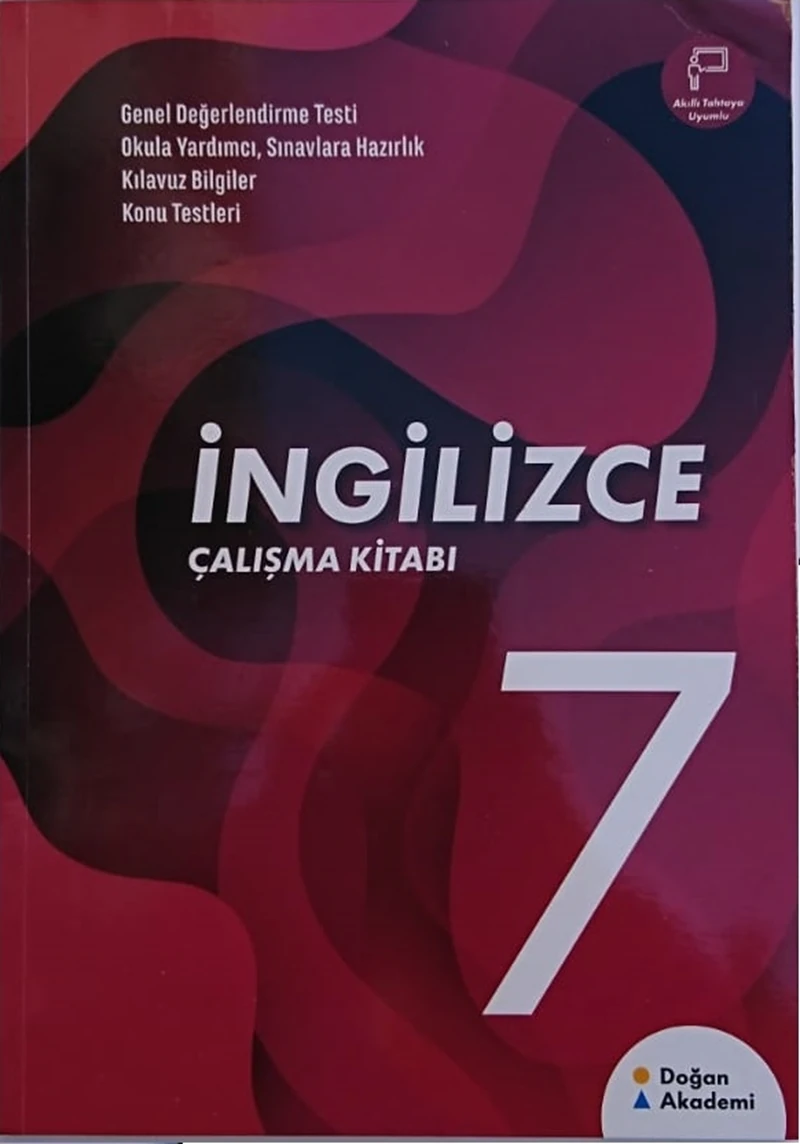 Doğan Akademi 7. Sınıf Ingilizce Çalışma Kitabı