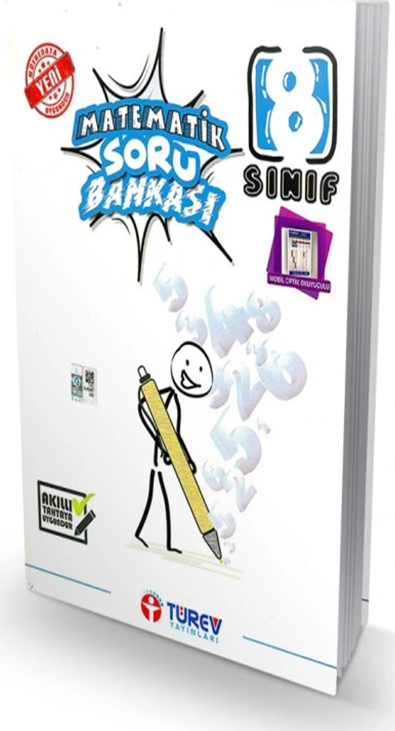Türev Yayınları 8. Sınıf Matematik Soru Bankası