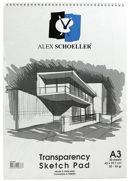 Alex Alx-863 Spr.Eskiz Blok 50/55Gr A3 30Yp