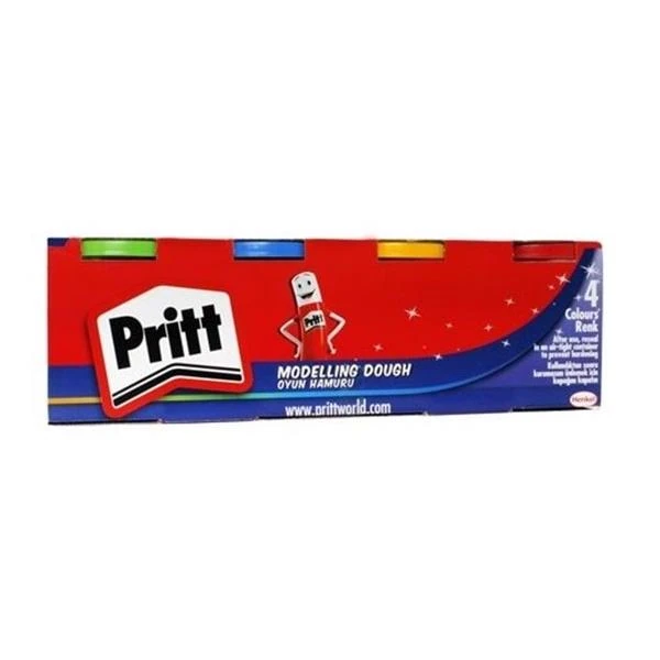 Pritt 1831458 4Renk 100Gr Oyun Hamuru 12 *12