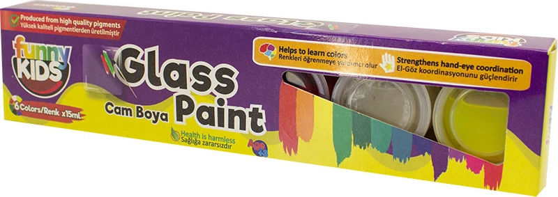 Funny Kids Cam Boyası 6 x 15 ml