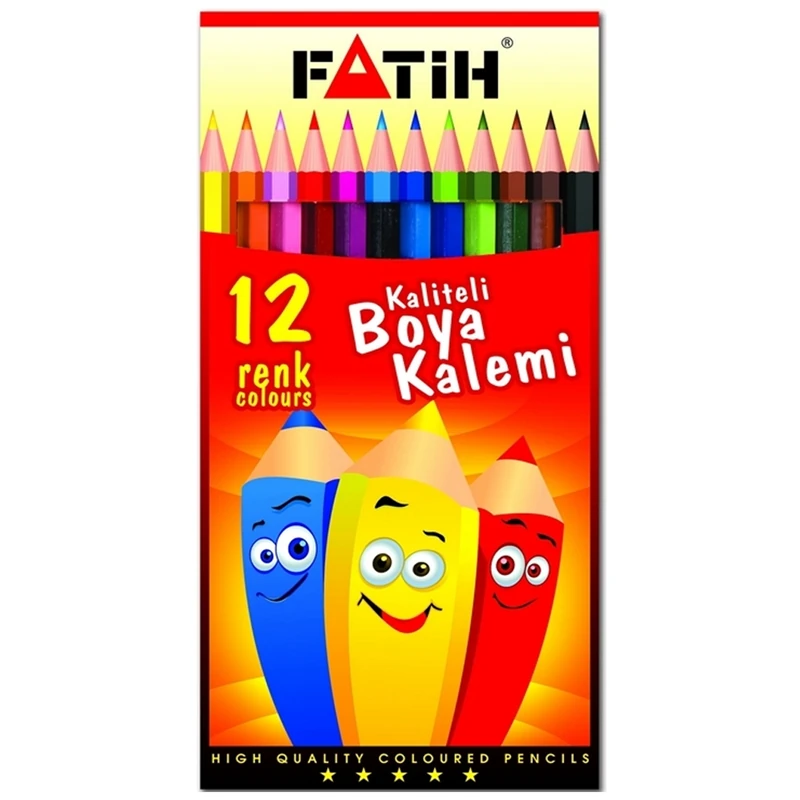 Fatih 33112 Kuruboya 12 Renk Tam Boy