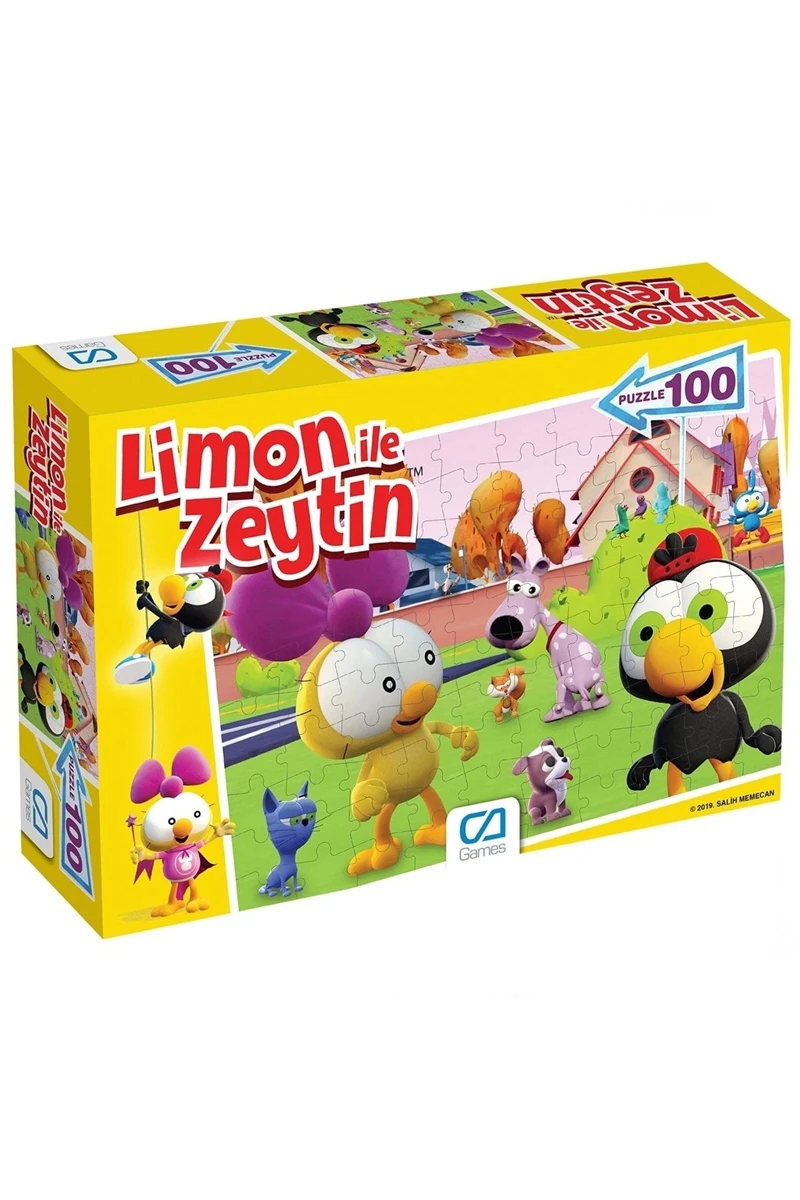 Ca Games Ca.5084 Limon İle Zeytin Puzzle 100 *24