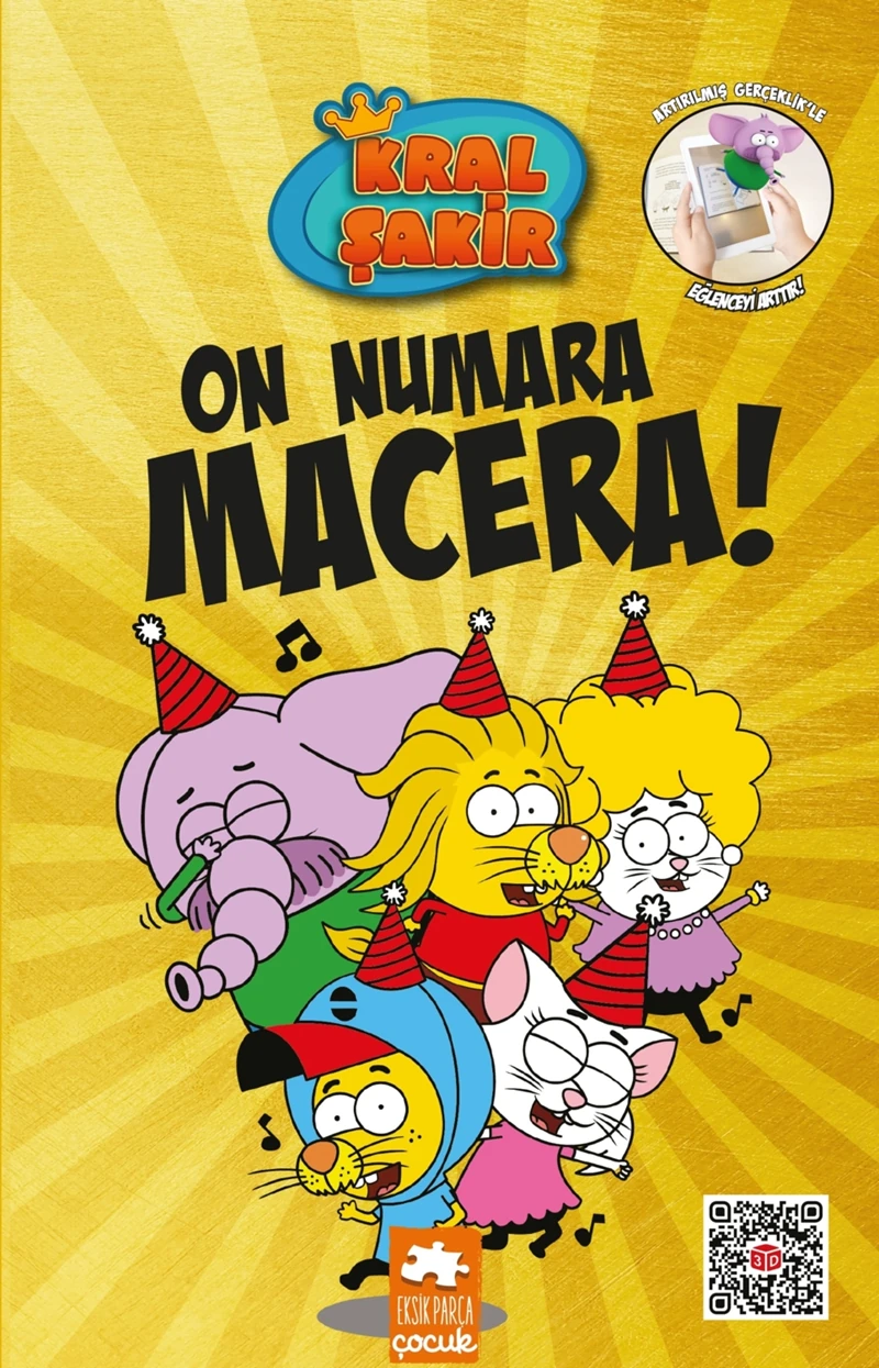 Kral Şakir 10: On Numara Macera (Ciltli) - Varol Yaşaroğlu