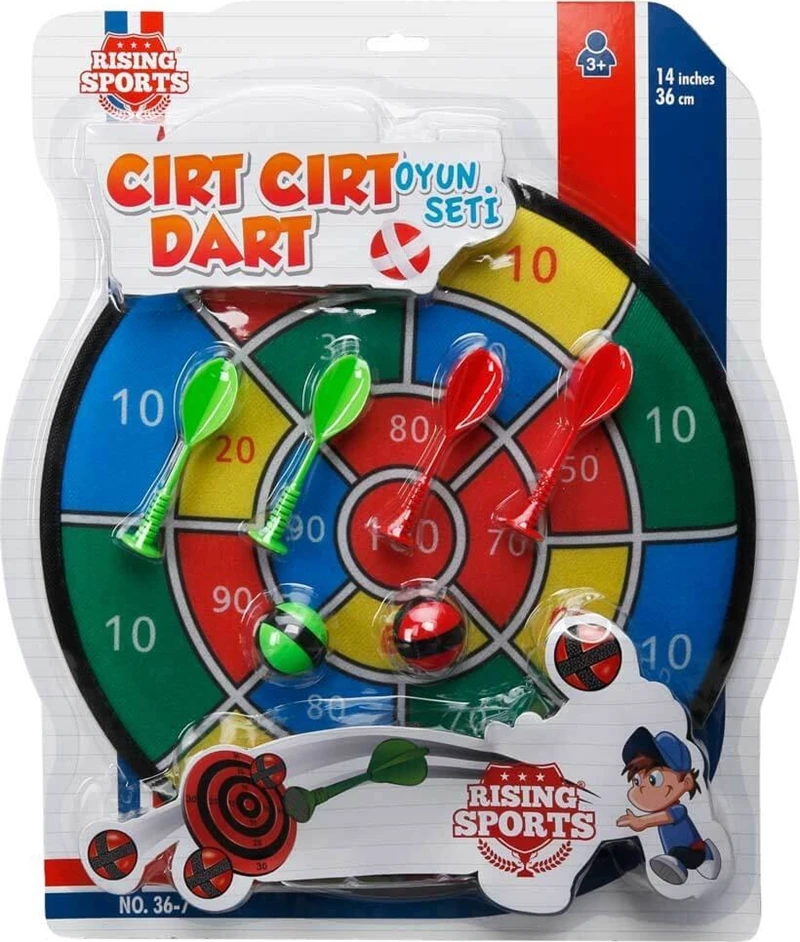 Rising Sports 36789 Sun-Yfn-Rsp-Cırt Cırtlı Dart 36CM.KRTL.3A.