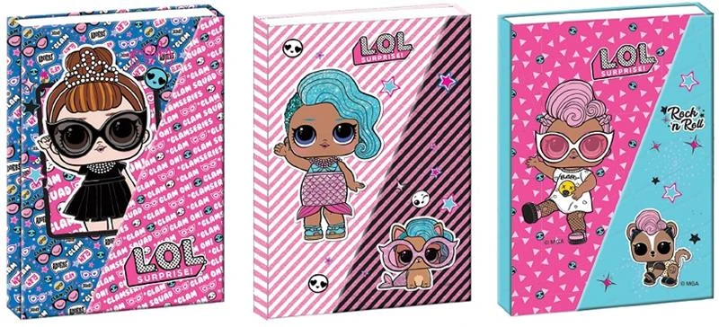 Keskin 140390-93 L.O.L Magnetli Kutu Bloknot 13X18