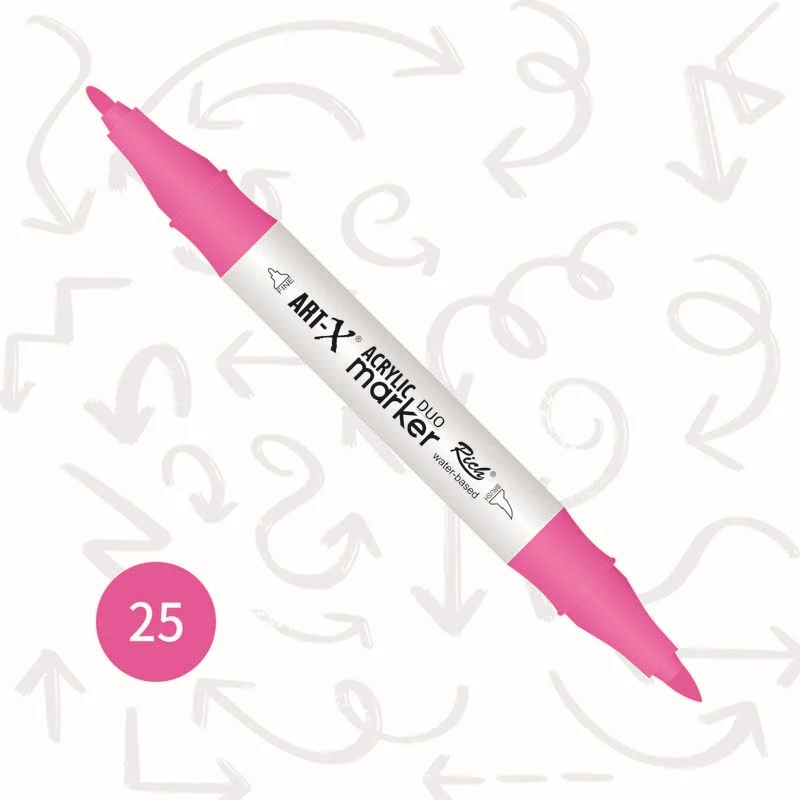 Art-X Acrylıc Marker Duo 25 Klm-17893-25