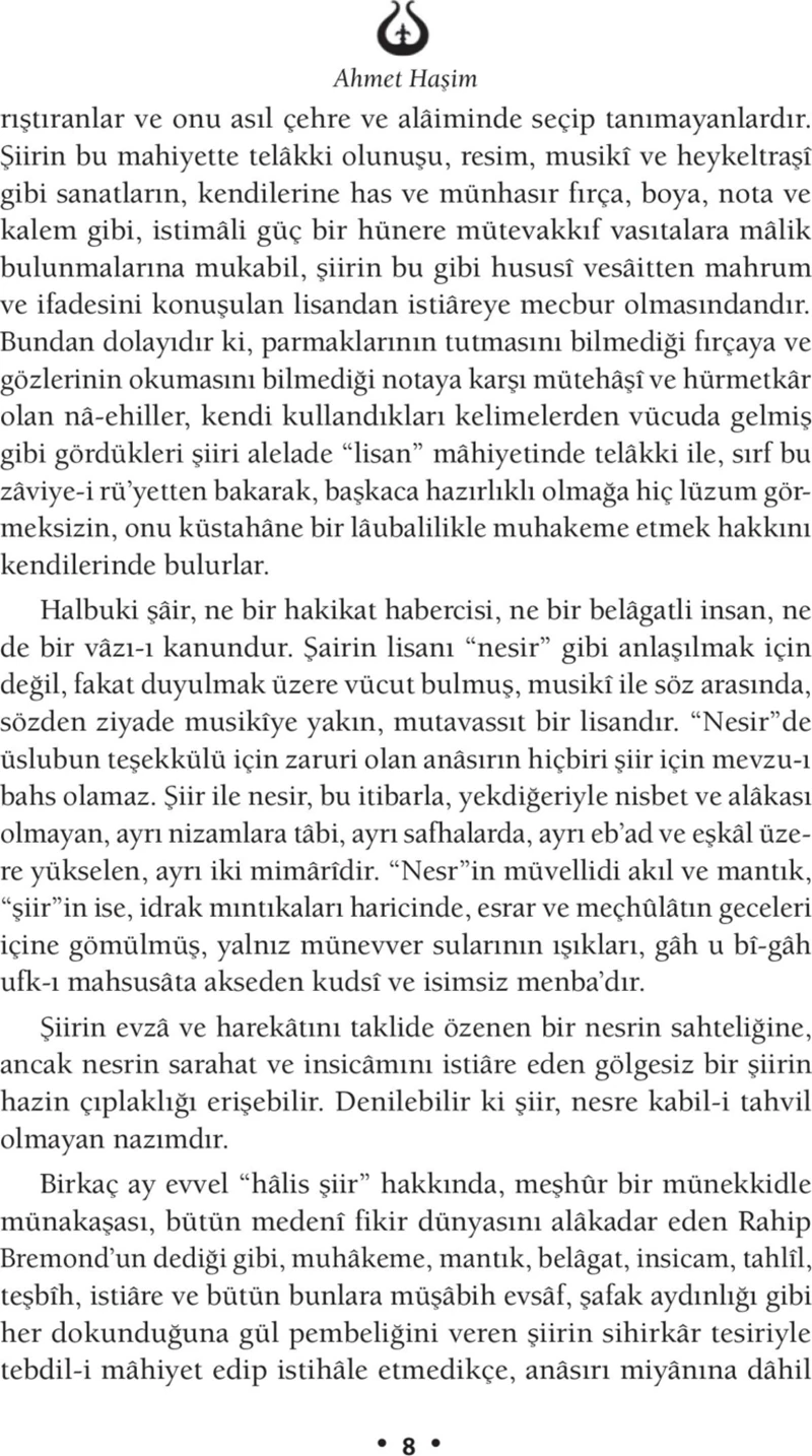 Piyale - Göl Saatleri-Ahmet Haşim