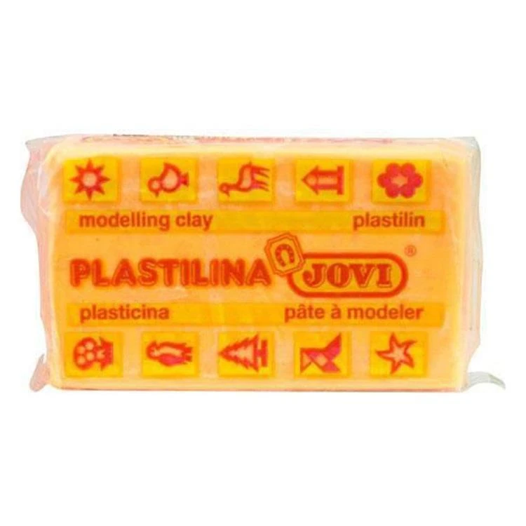 Jovi Oyun Hamuru Plaka 50 GR Fosforlu Portakal 70/10