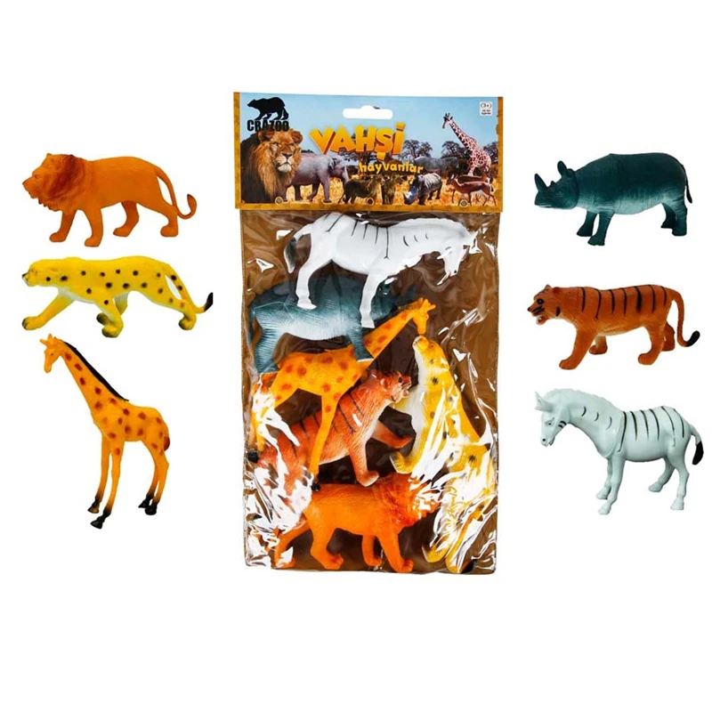 Sunman Vahşi Hayvanlar Büyük Poşet S00000715