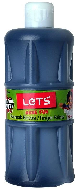 Lets Parmak Boyası 500 Ml Siyah L5009