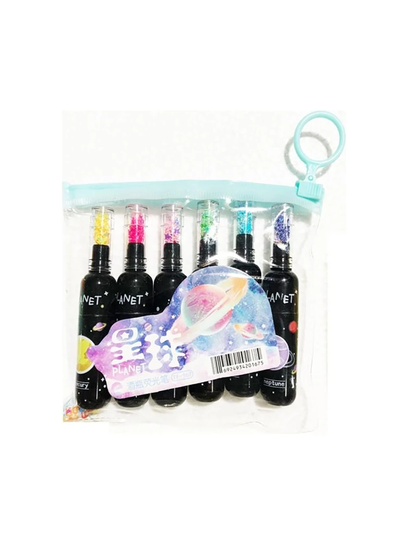 Unıck Color Fosforlu Kalem Planet Mini 4898