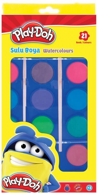 Play-Doh Suluboya 21 Renk Su004
