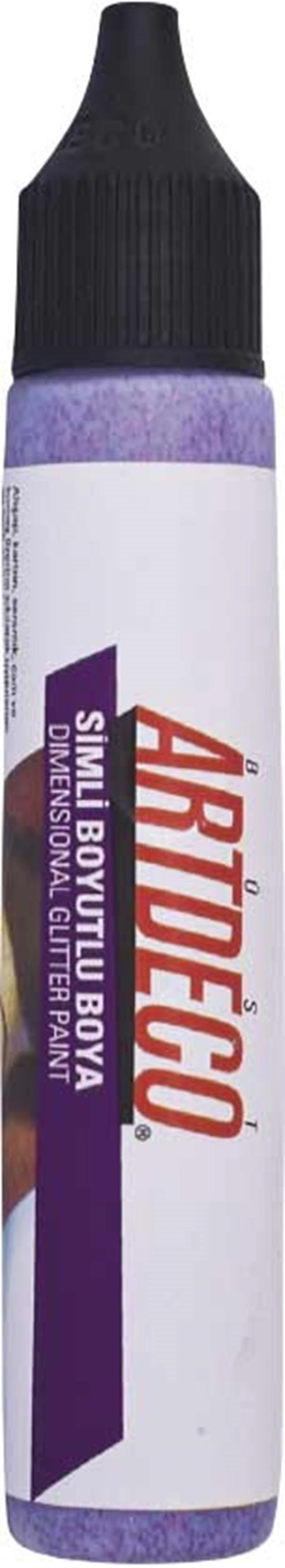 Artdeco Y-041B-691E 30Ml Boyutlu Boya Simli Altın