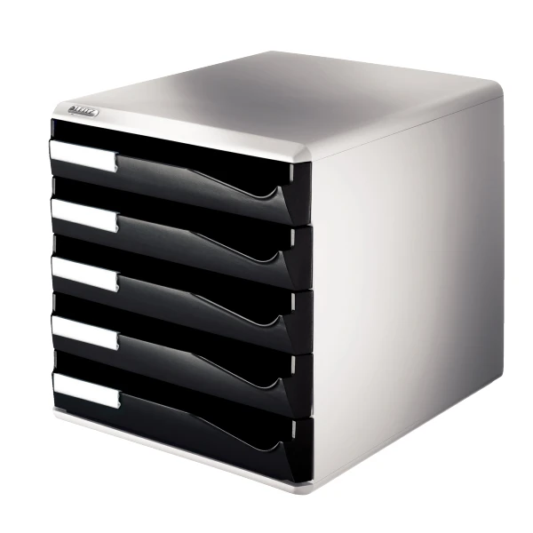 Leıtz Evrak Rafı 5 Çekmeceli L-5280 Siyah