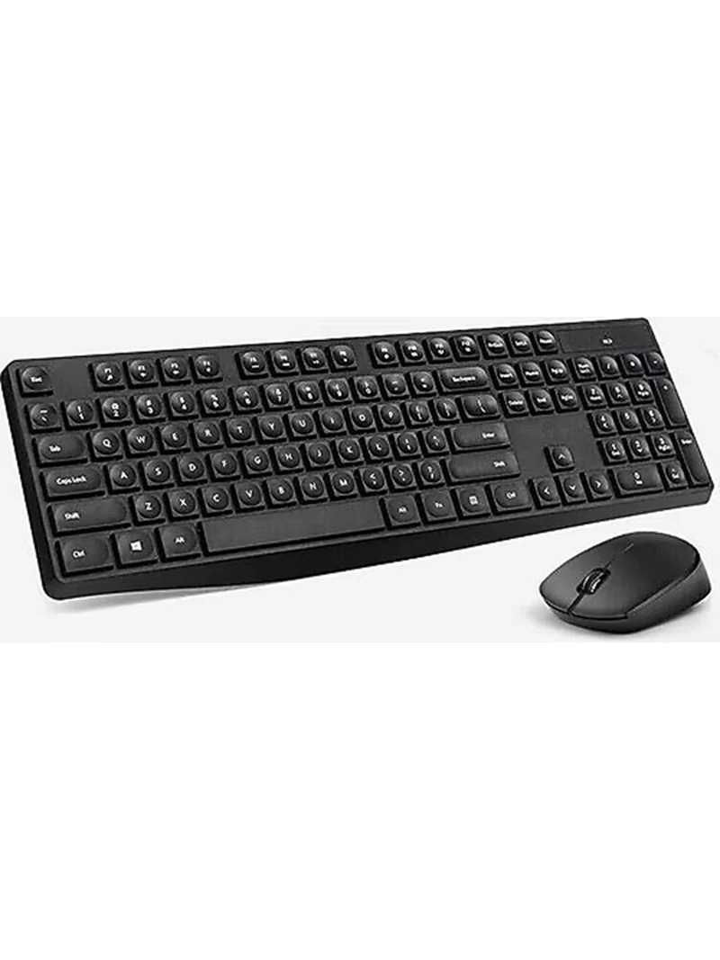 Hp 7ya13pa Cs10 Usb Kablosuz Klavye Mouse Set Siyah