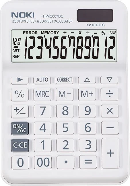 Noki H-Mc007Bc Hesap Makinesi Beyaz