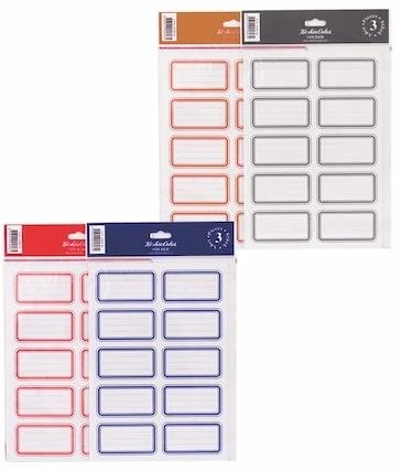 Keskin 220895-99 3Lü Tek Renk Etiket Altın