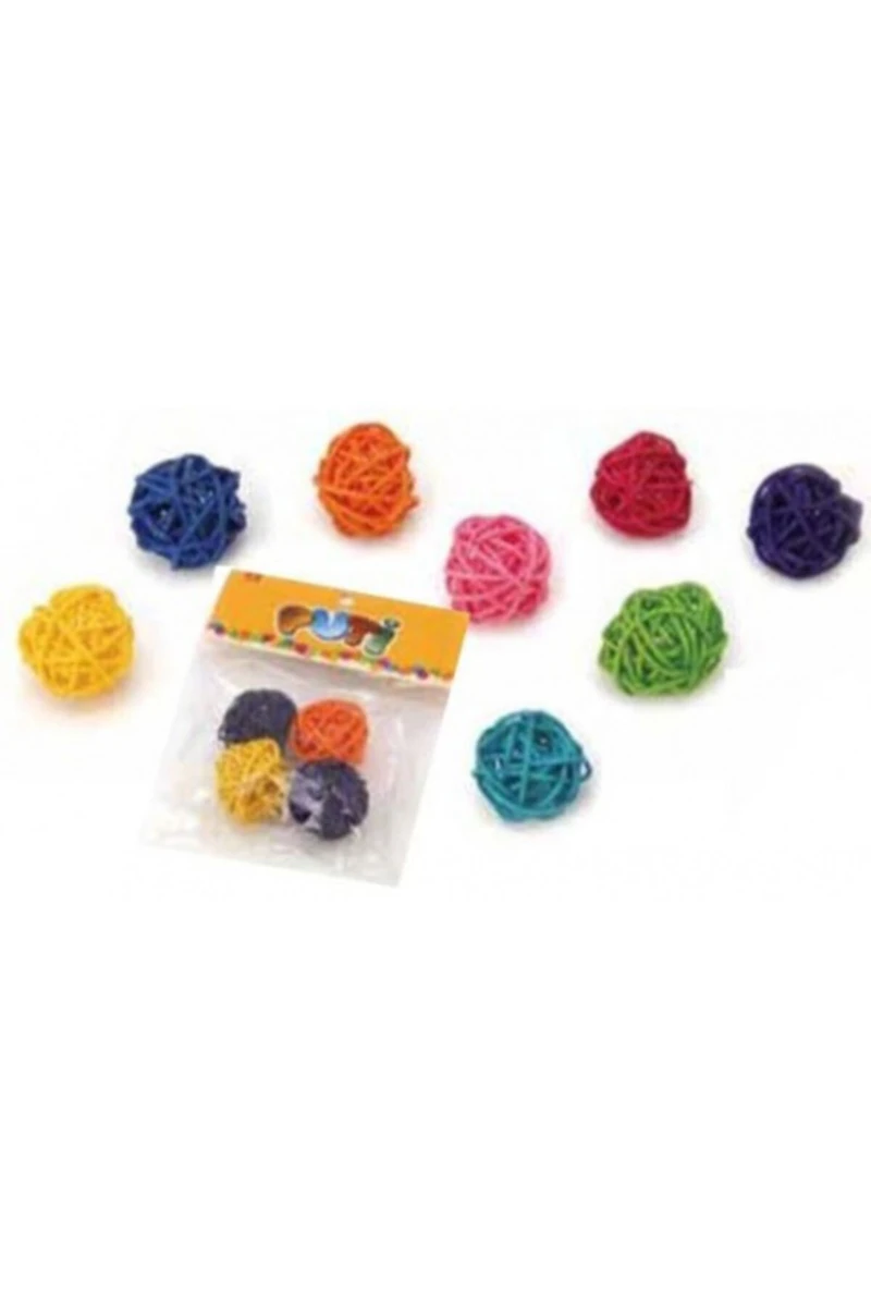 Puti Bambu Tekli Süs Top Tekli 8832